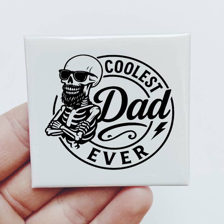 Coolste Vader Ooit Magneet Vaderdag Cadeau Grappig voor wholesale door Sassper Goods