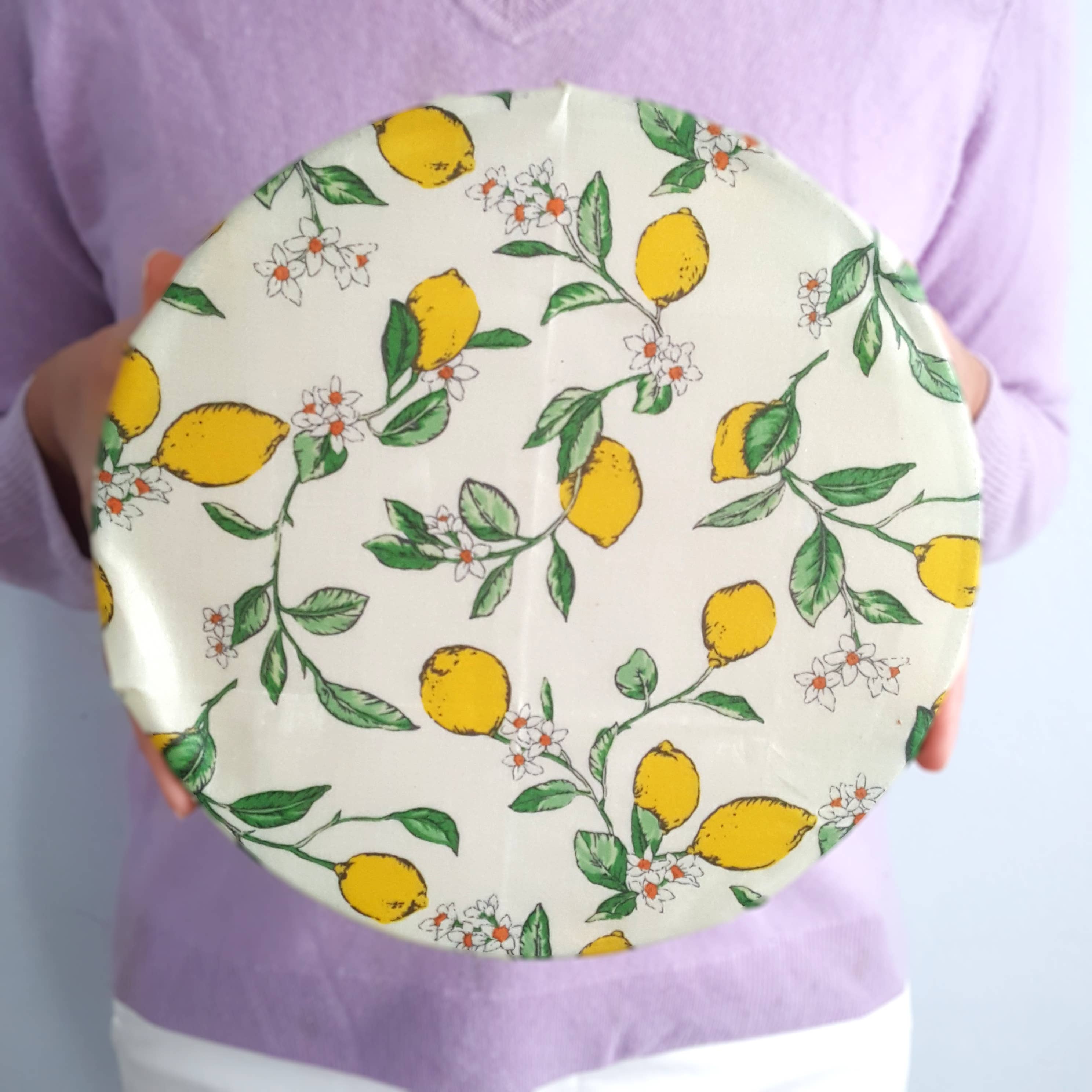 Honey Bee Good – wholesale Food storage wrap/bag – HANDMADE Single Large (12x12in) Beeswax Wraps|Mixed Pattern2