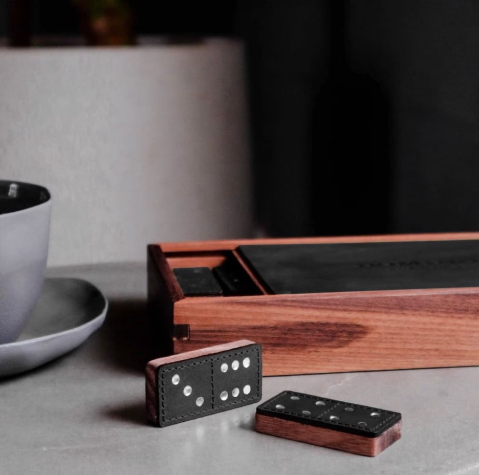 Blooh - Wholesale Dominoes - Handcrafted Leather Domino Set11