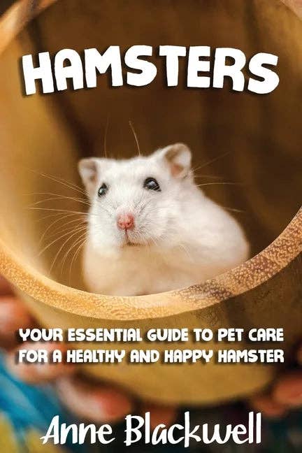 Books by splitShops - Wholesale Pet  Book - Hamsters: Your Essential Care Guide for a Healthy and Happy Hamster - Paperback0