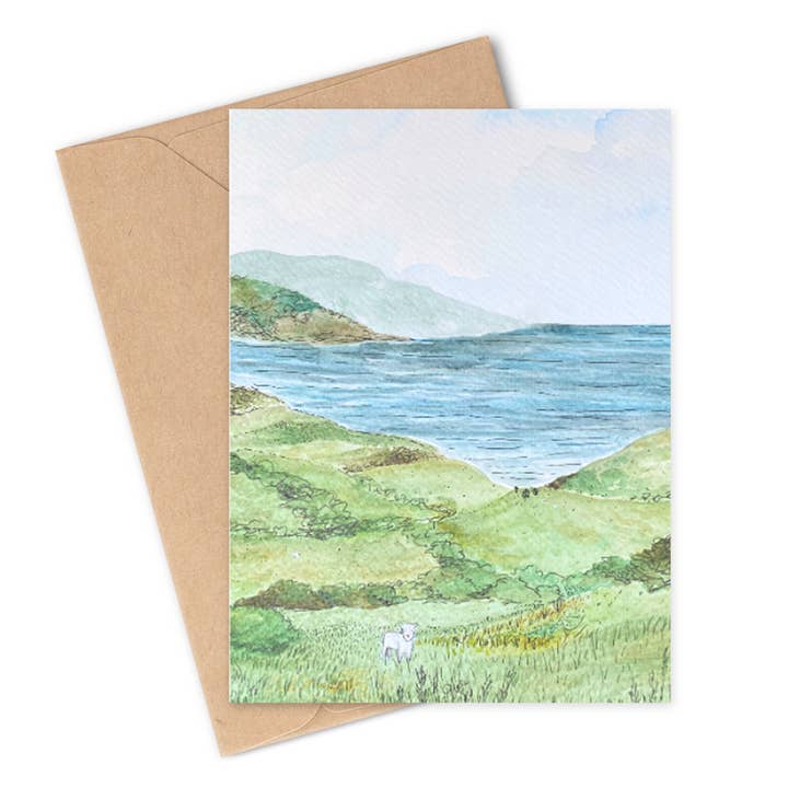 Little Lamb "Judah" Card for wholesale by Song & Sparrow Studio