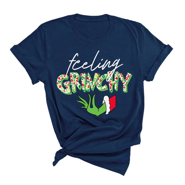 Viv&Lou - Vente T-shirt sérigraphié – femme - Tee-shirt Feeling Grinchy6