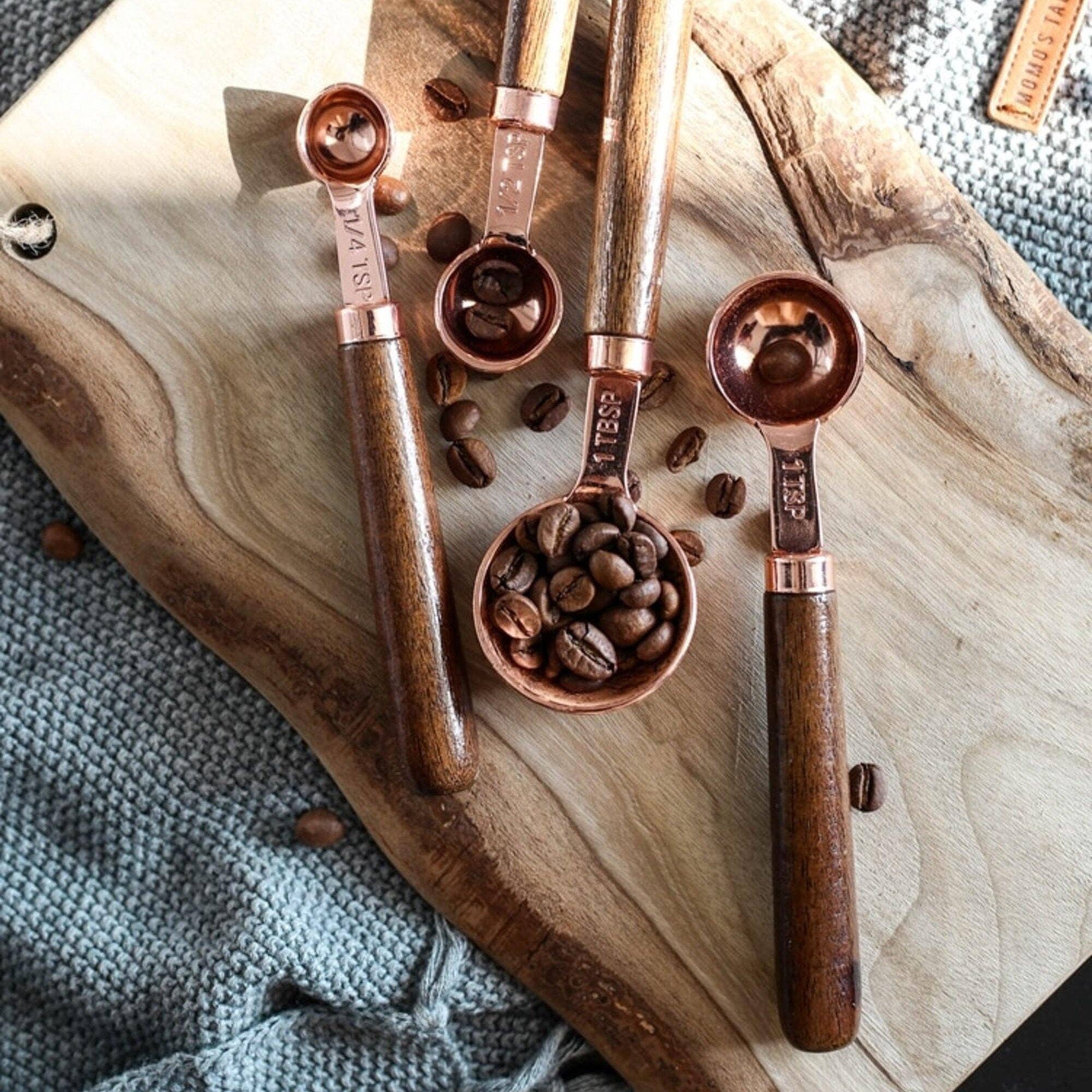 Homerely (We Cover All Import Duties) - Wholesale Measuring Cup - Rose Gold Stainless Steel Measuring Cups Set6