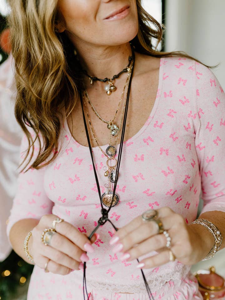 Nomad Charm Necklace Set for wholesale by From Juniper With Love