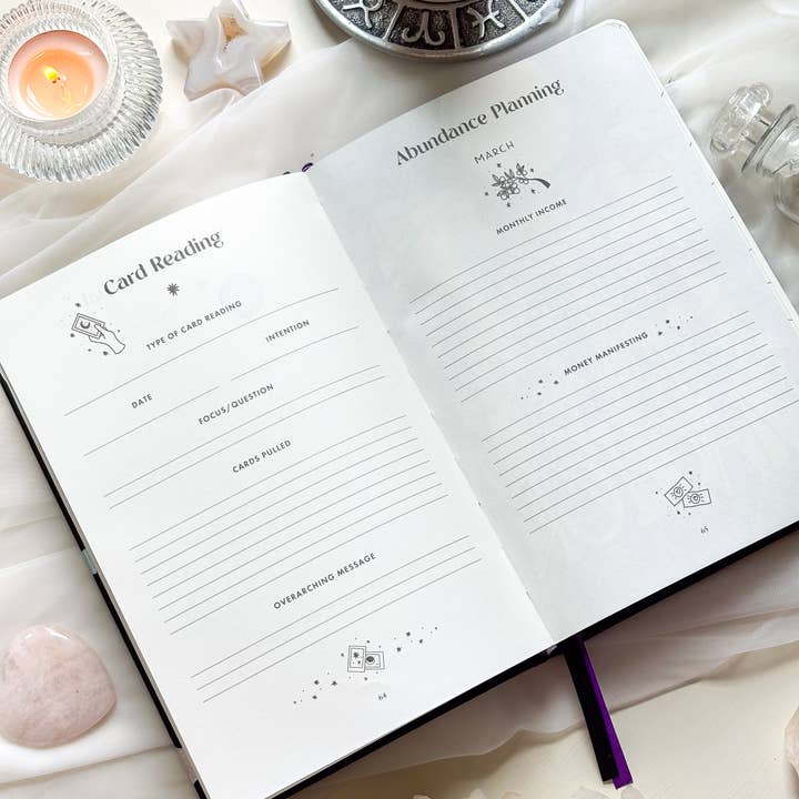 Goddess Provisions - Wholesale Planner - 2026 Moon Phases Astrology Planner - Calendar Journal8