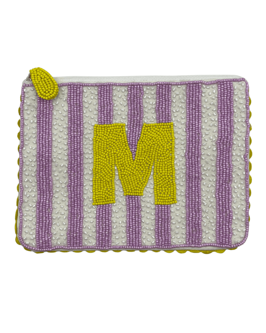 Pizzazz, Inc. – estojo - Mulher por atacado – Bolsas de Moedas com Missangas Iniciais7