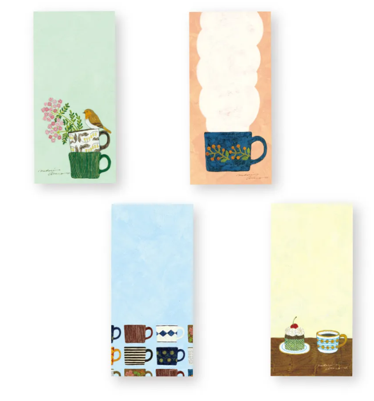 「FUNJI」In Japan - Wholesale Kladblok - Midori Asano Japanse Mini Memo Blokken | Washi Briefpapier11