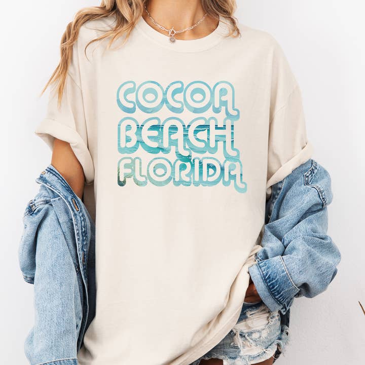 Miche Custom – wholesale T-shirts med screentryck – Dam – Skräddarsydd strandtröja, turistbutikssouvenir t-shirt