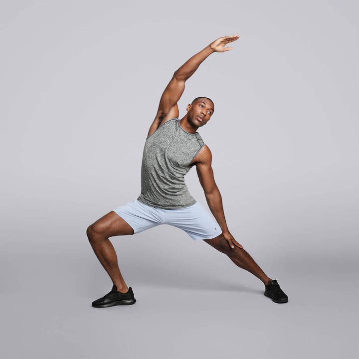 Male Soho Seamless 2.0 Tank - Grey for wholesale by HPE Activewear