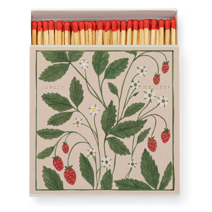 Archivist Gallery | United States & Canada - Wholesale Matches - Strawberry Matches | Square - Safety Matches