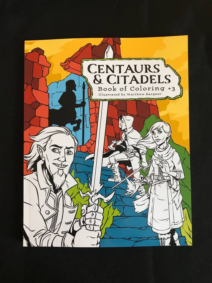 Kentaurer & Citadeller: Målarbok +3 för wholesale av Matthew Sargent