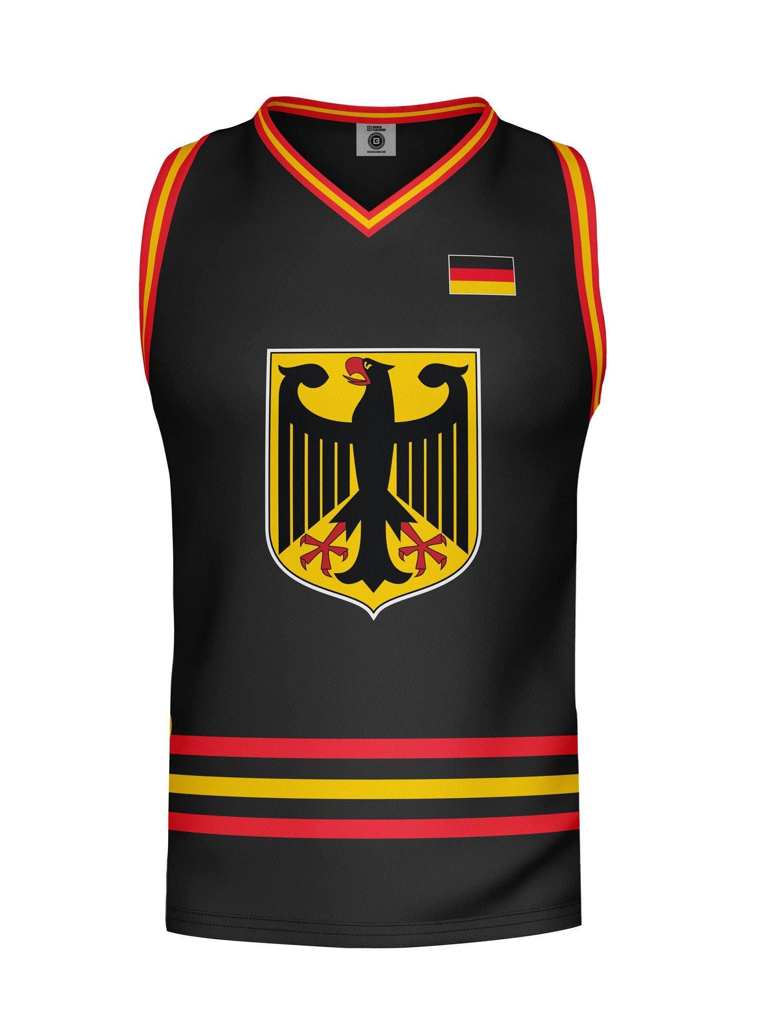 Noir Tank de hockey allemand en vente sur Faire0