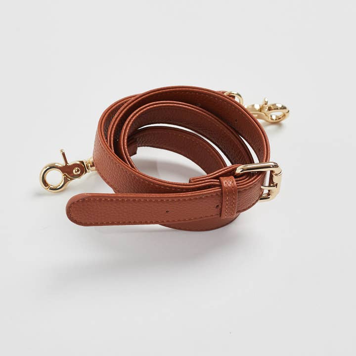 Alesya Bags – Mala para portátil - Mulher por atacado – Dorothy Lee - Bolsa de uso diário | Brandy com ferragens douradas8