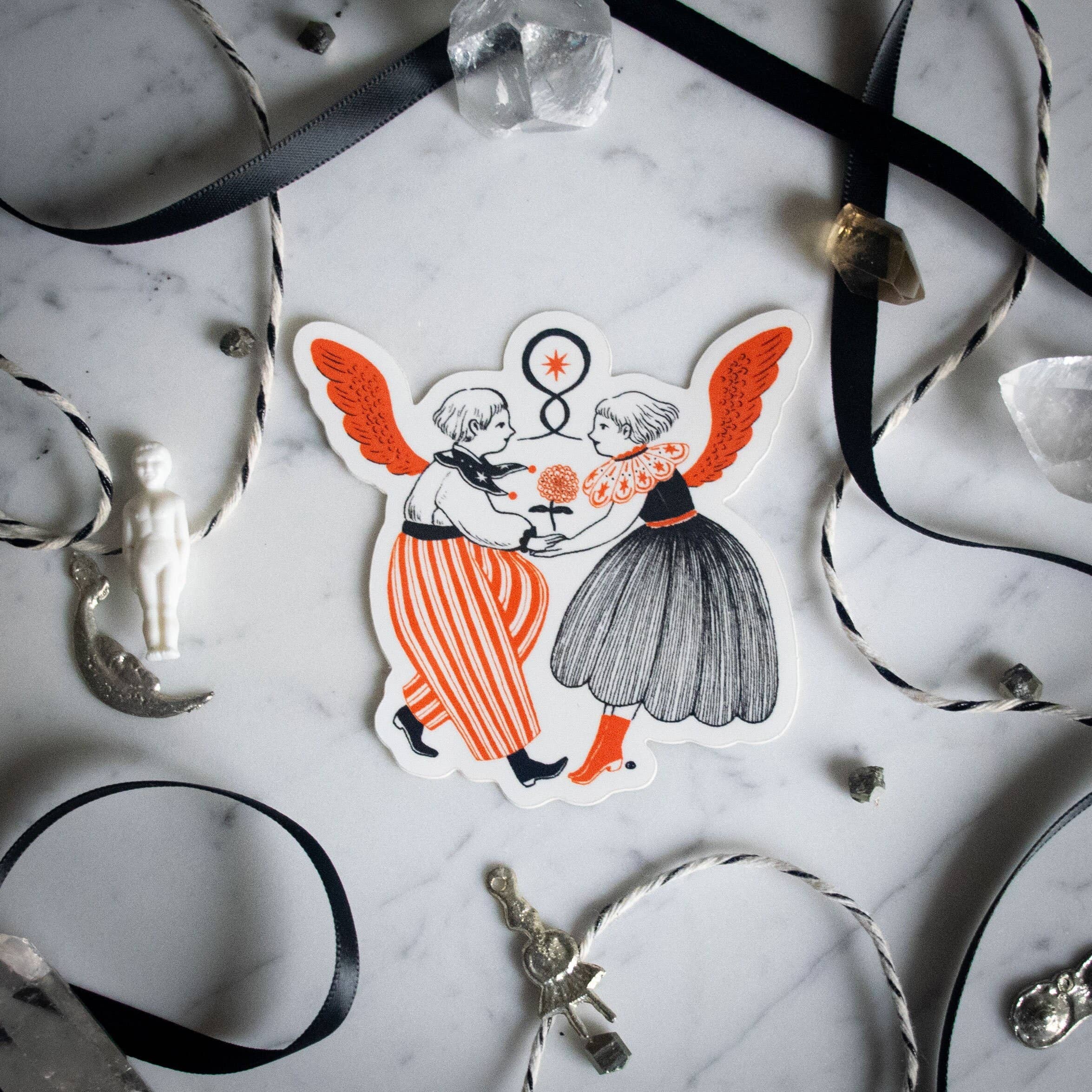 Po Yan Leung - Wholesale Sticker - "Gemini" Vinyl Sticker0