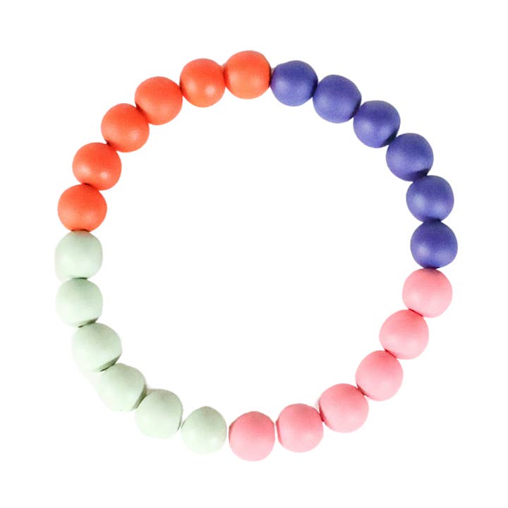 Bracciale con perline arcobaleno per la vendita all'ingrosso da parte di Sunshine Tienda