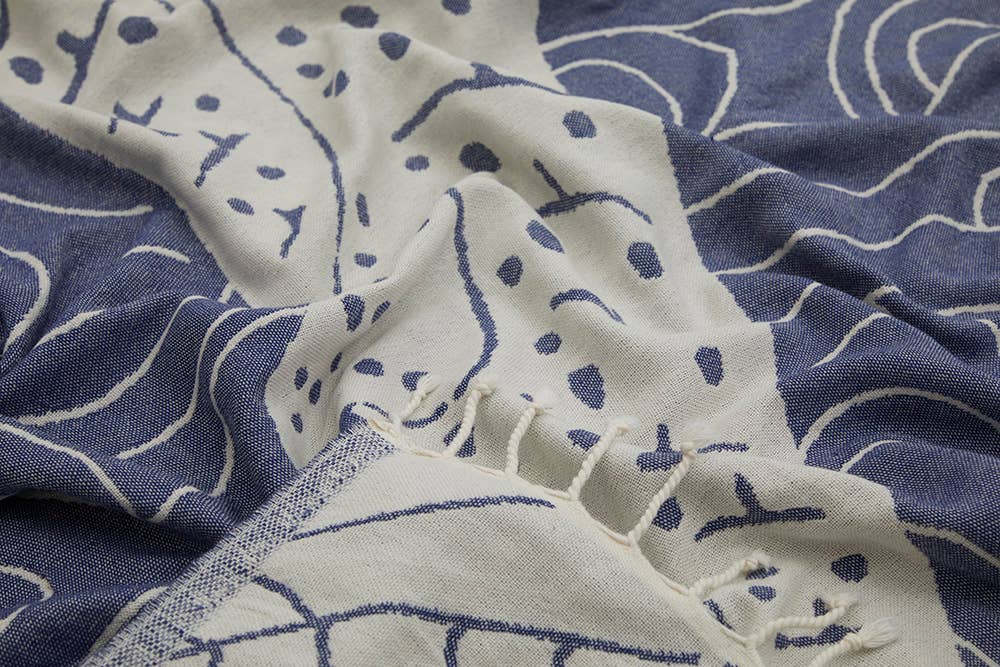 Kikoya - Wholesale Beach Towel - WhaleShark Turkish Beach Towels Quick-dry Oversized Sandfree1