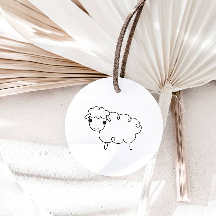 Der kleine Sperling - Vente Tampon encreur/décoratif - Tampon petit mouton