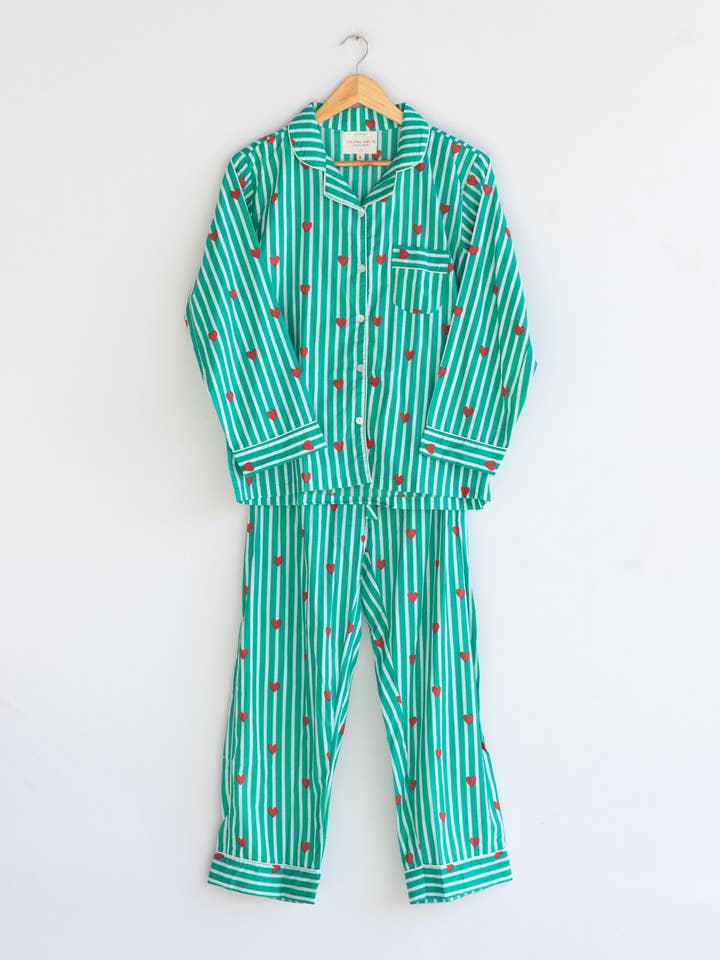 Pijama de algodón para venta al por mayor de Sanjanaandme