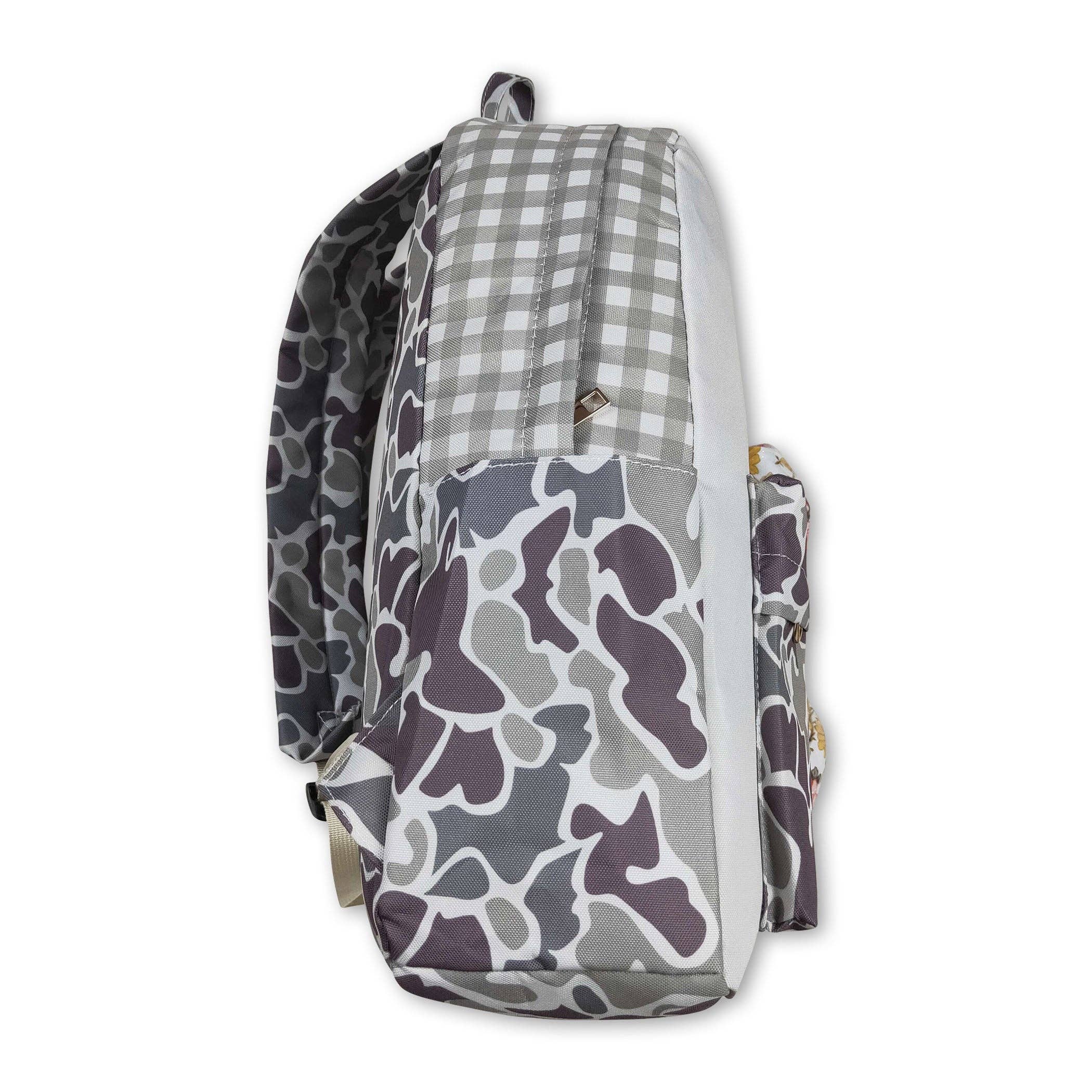Yawoo Garments - Vente Sac à dos – enfant - Sac à dos camouflage pour garçons enfants chien de chasse3