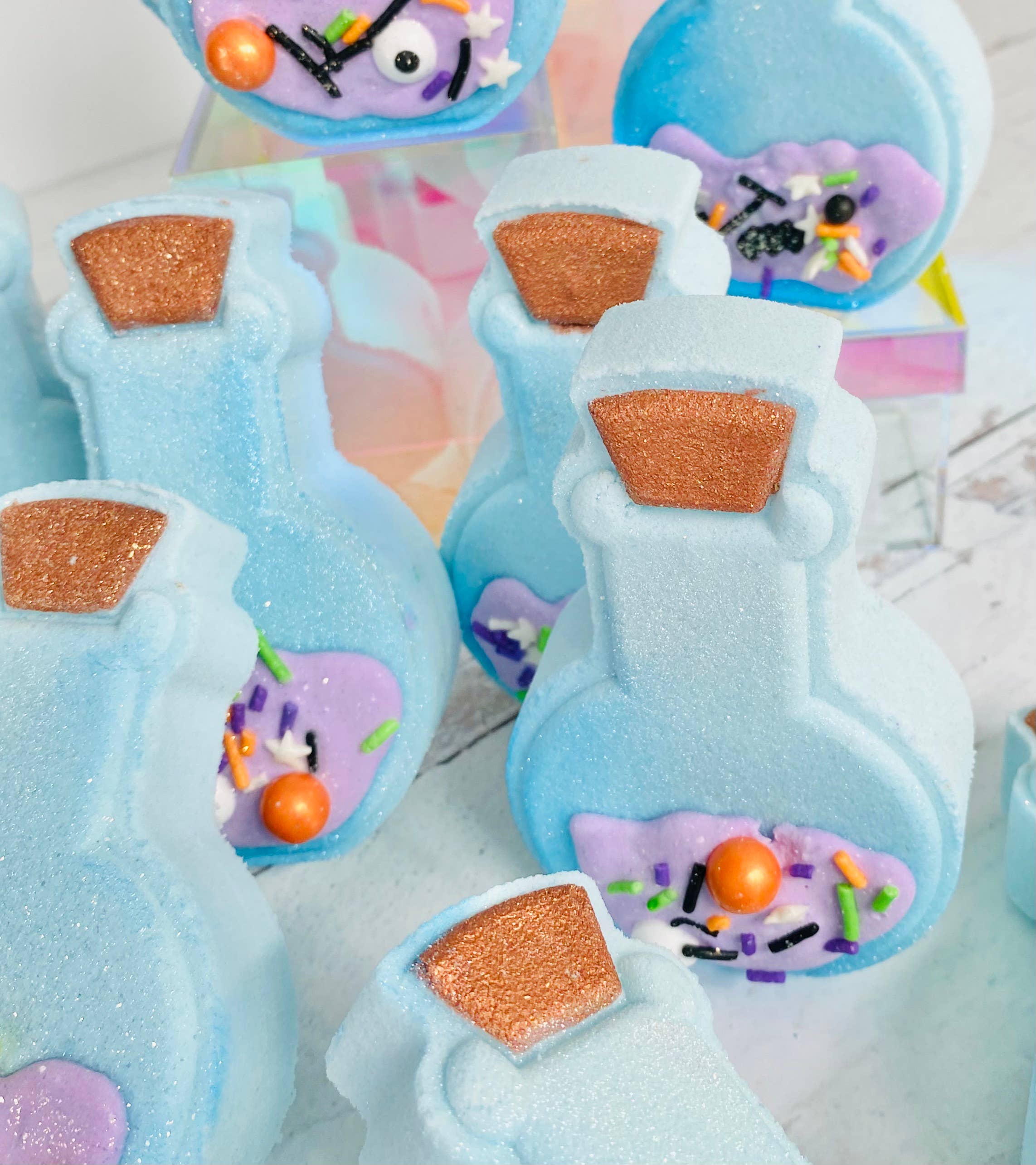 The Burlap Barn Company - Wholesale Bath Bomb/Fizz - Strange Magic Potion Bottle Halloween Bath Bomb6