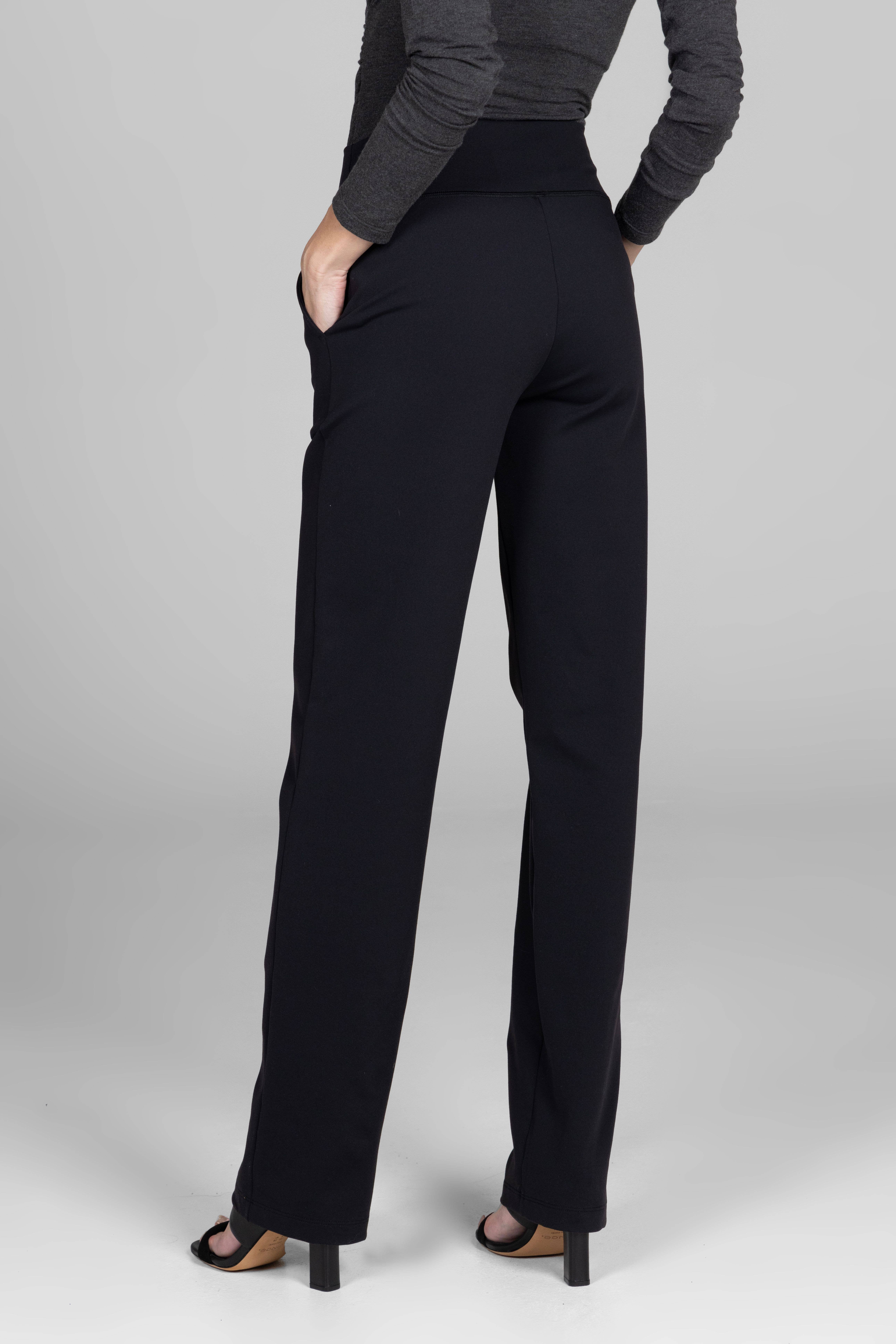 KiraGrace - Wholesale Pants - Women's - Nina Straight Leg Pant (Black)2