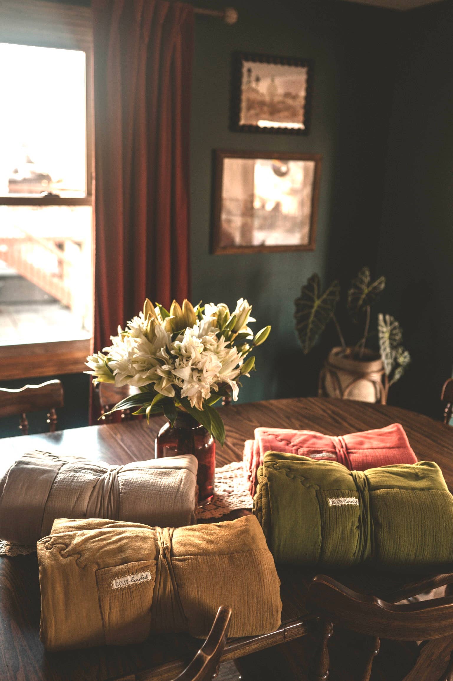 Cozy-hearted - Venta al por mayor Mantas de sofá - The Cozy: manta ultra suave de algodón orgánico para el cuidado personal3