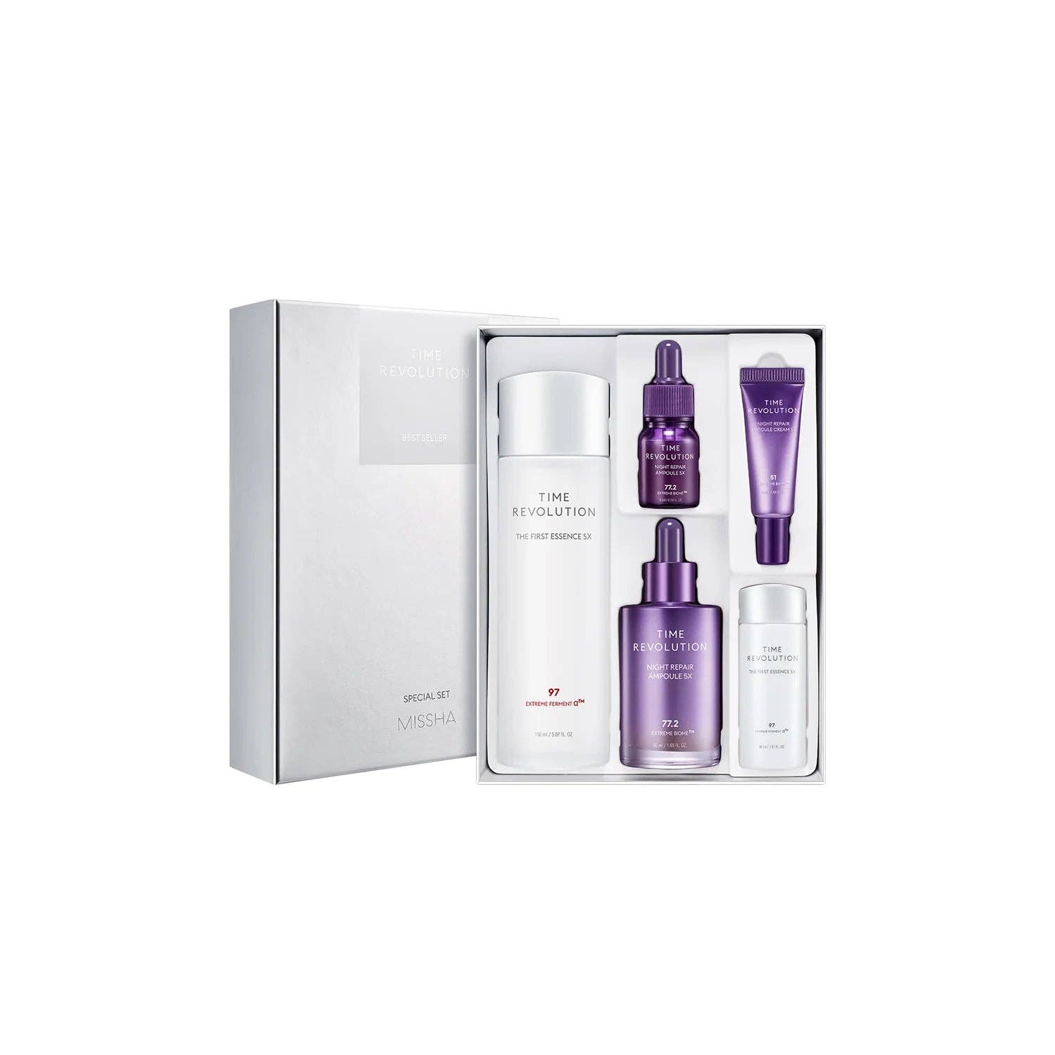 Beauty Goddess - Wholesale Facial Care Set/Kit - MISSHA Time Revolution Best Seller Set 5X0