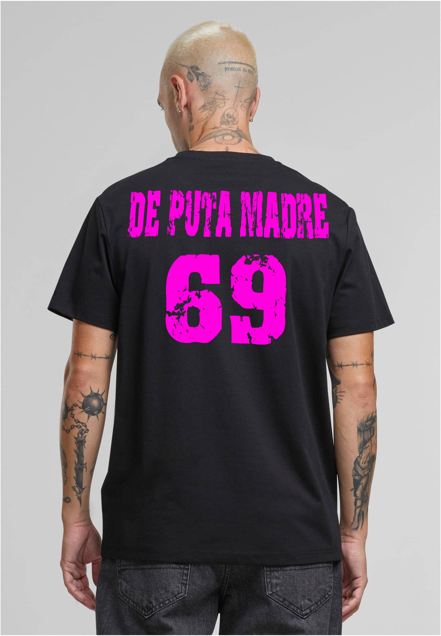 De Puta Madre 69 - Wholesale T-Shirt (Graphic) - Men's - DE PUTA MADRE 69 – Crew Neck T-Shirt (Made in Italy) Legend8
