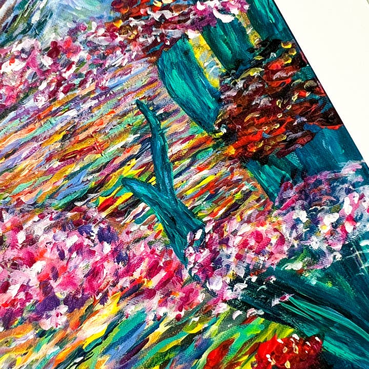 Clara de la Fuente Artist - Wholesale Art Print - Pink Yellow Colorful Happy Hawaii Print. Gift & Decor4