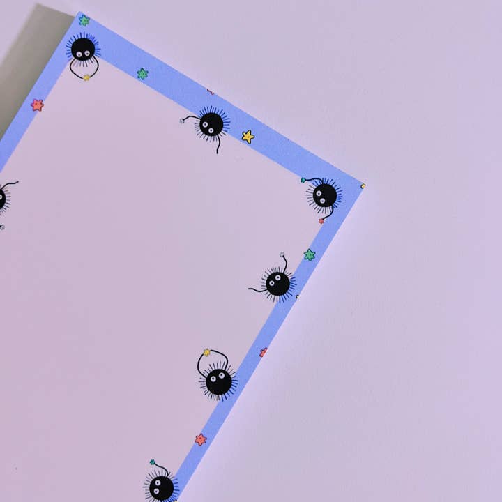 Cosmic Paper Studio - Wholesale Notepad - Soot Sprites And Boh Notepad, Studio Ghibli, Spirited Away2