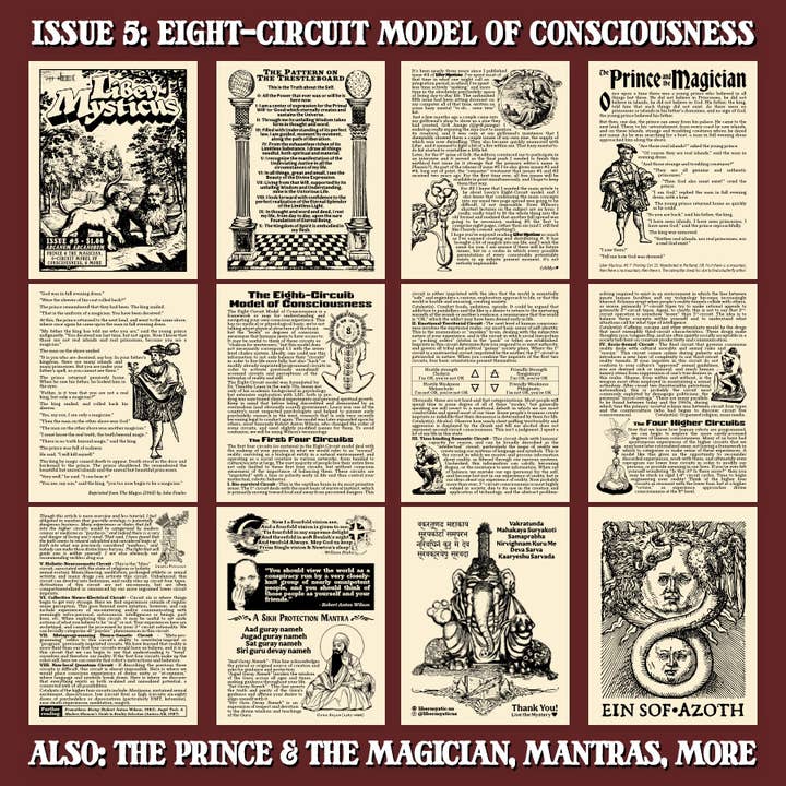 Wokeface - Wholesale Comic Book - Zine - Liber Mysticus3