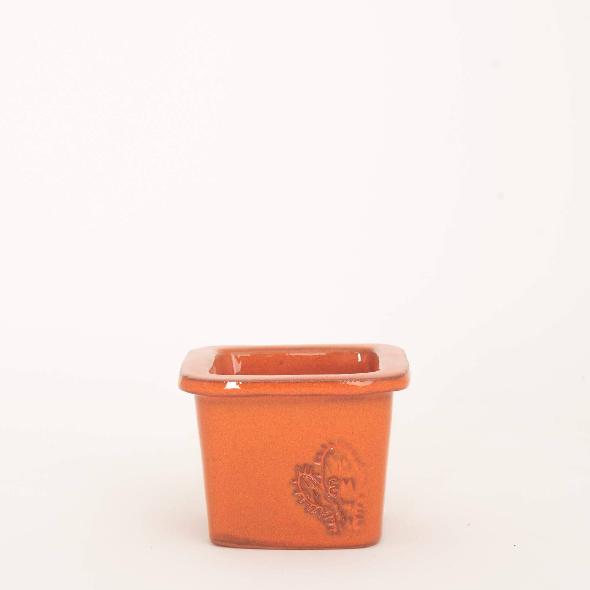 Vasos Quadrados by EM – Vaso de plantas por atacado – VASO QUADRADO MINI 6x6 - BRILHO26