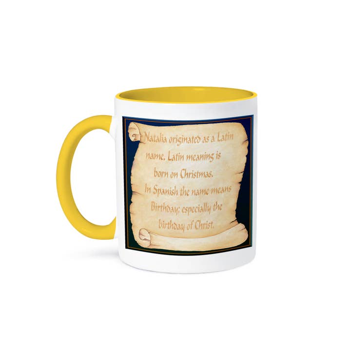 3dRose - Wholesale Coffee Mug - 3dRose, Natalia The Meaning, Mug