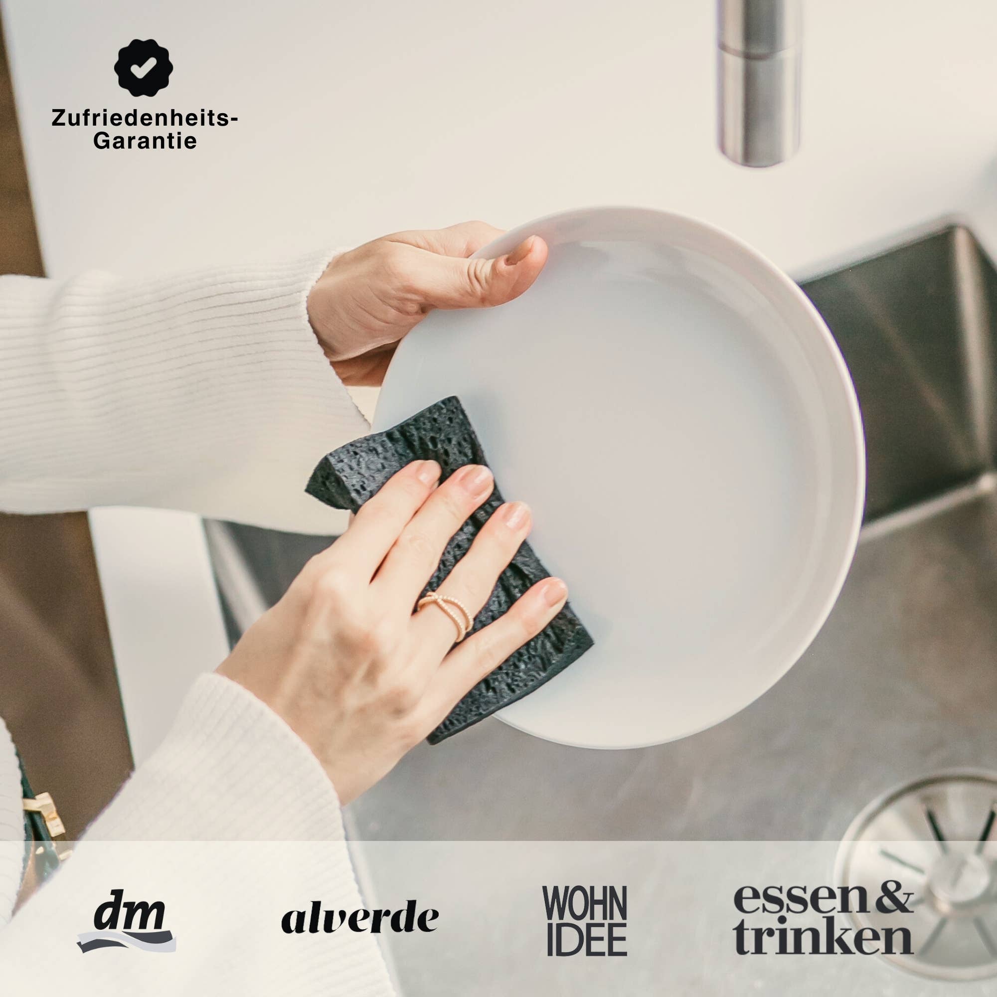 nordesign - Wholesale Cleaning Sponge - Pop-Up Sponge (Set of 2) - Natural Cleansing Sponge1