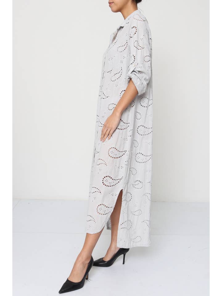 LÉA & LUC - Wholesale Dress - Women's - Long dresses in 100% Cotton REF. 20119S
