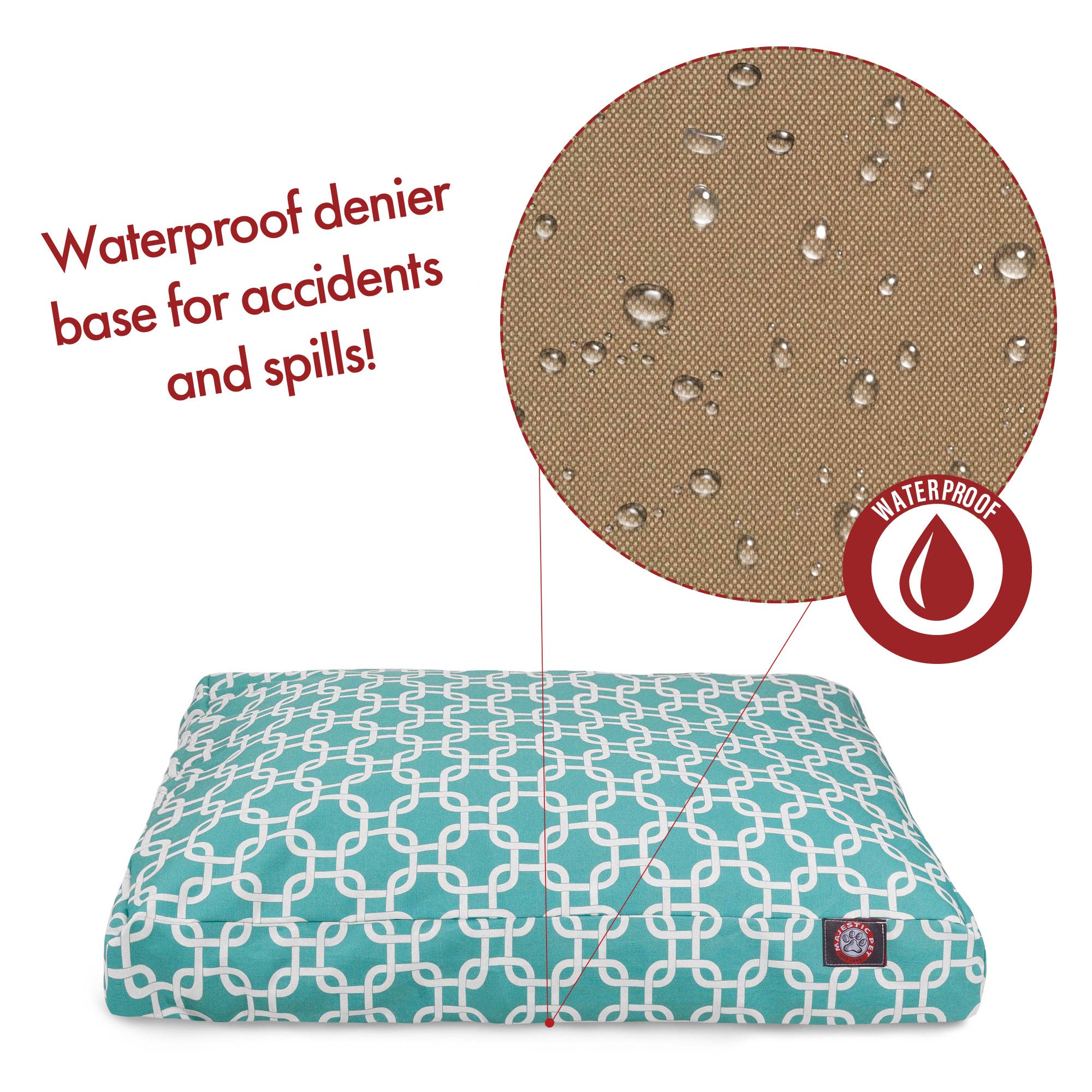 Majestic Pet Products - Vente Panier – chien - Lit pour chien Links Rectangle15