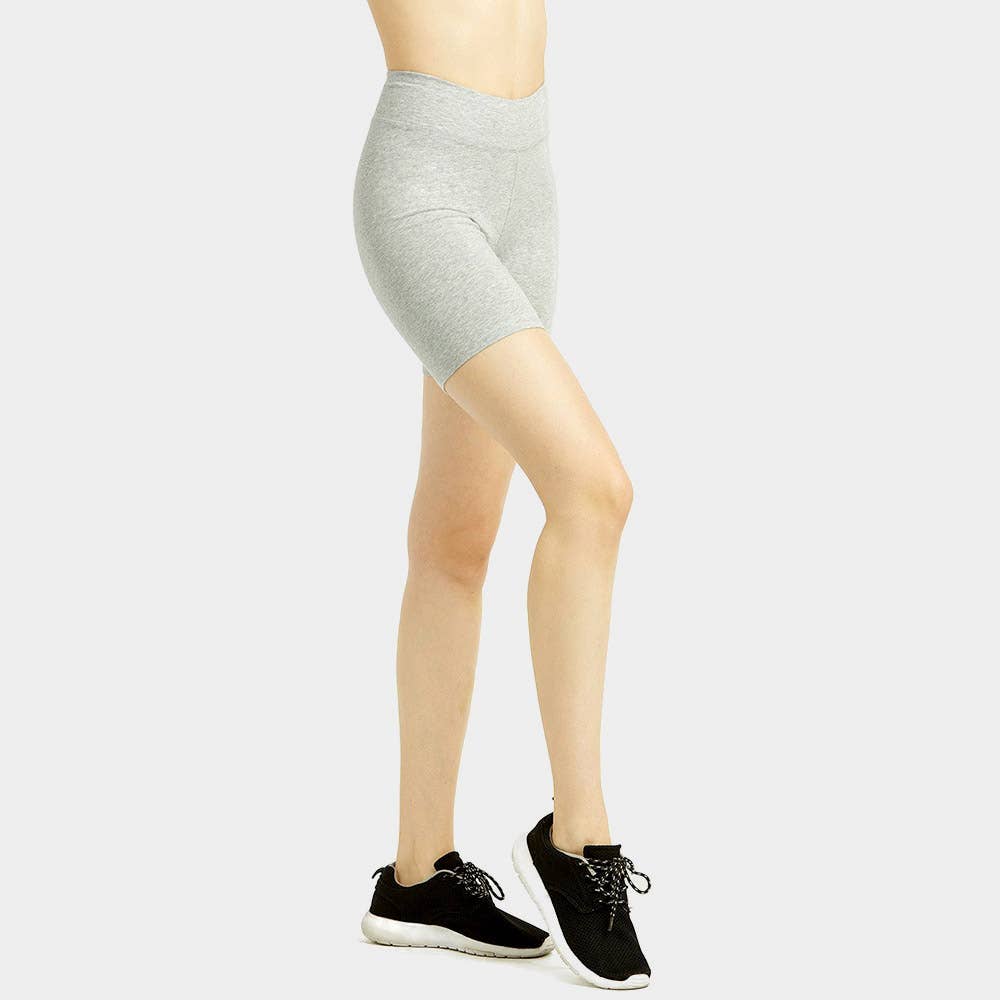 Sensibling Corp. - Wholesale Athletic Shorts - Women's - Ladies High Waisted 15 Inch Outseam Shorts Leggings
8