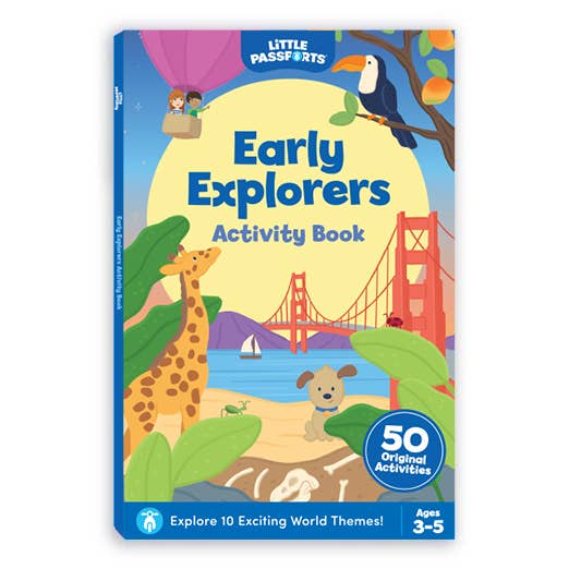 Early Explorers Activity Book for wholesale by Little Passports Inc
