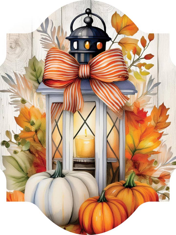 Hang Around-Pumpkin Lantern for wholesale by Custom Decor
