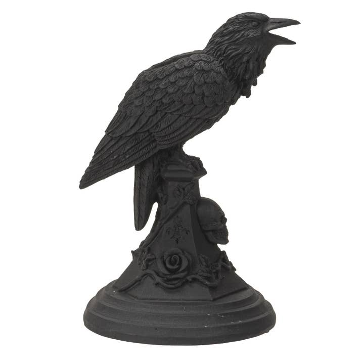 Pacific Trading - Wholesale Candle Holder - 15045 Poe's Raven Haunted Mansion Candle Holder