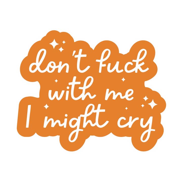 ADESIVO DON'T FUCK WITH ME per la vendita all'ingrosso da parte di Stickerlishious