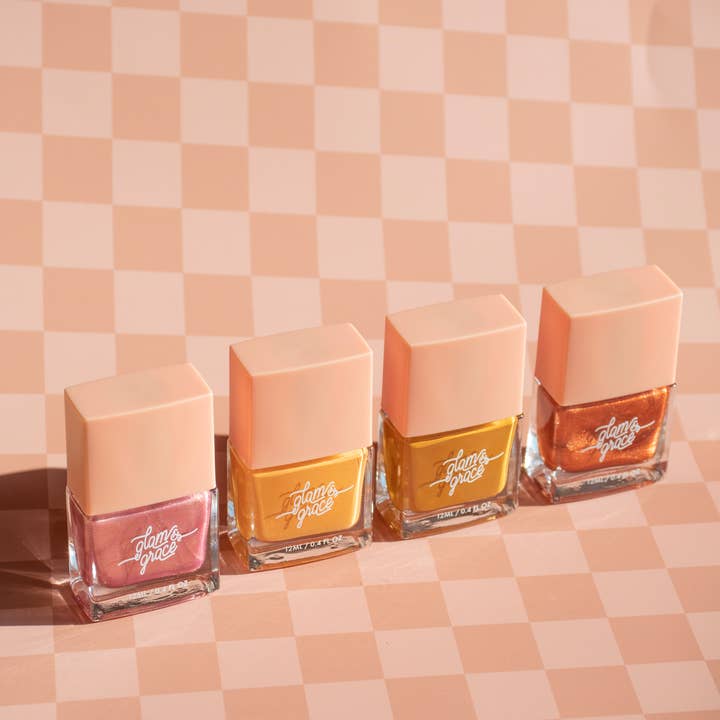 Glam & Grace - Wholesale Nail Polish - Non-Toxic Nail Polish - Marigold5