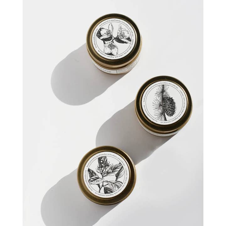 Brooklyn Candle Studio (EU) - Wholesale Travel Candles - Montana Forest Gold Travel Candle (Seasonal)3