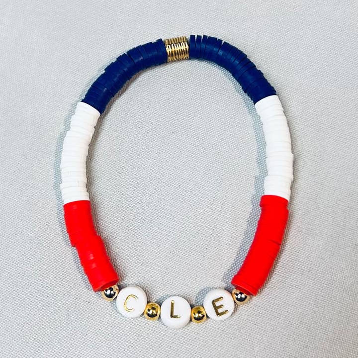 Cleveland Guardians Bracelet for wholesale by Jessica James Design