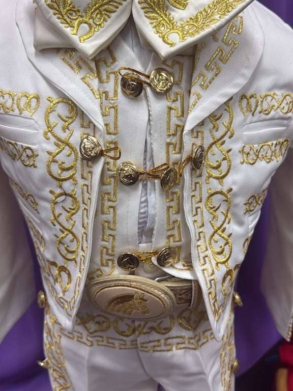 Cielito Lindo – wholesale Kostymset – Barn – Mexikansk Charro Kostym 8 st Mariachi-set3