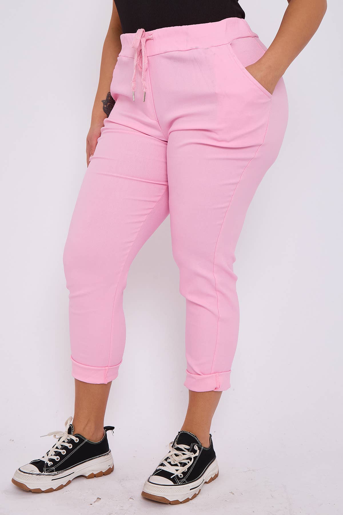 Superbia – Engroshandel Bukser - Dame – Premium bomuldsrige strækbare magiske bukser - Én størrelse UK 10-2032