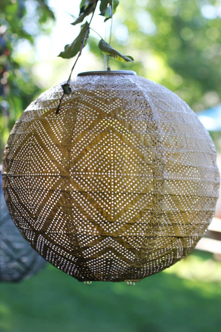 Allsop Home & Garden - Wholesale Outdoor/Lawn Light - Stella Market 12" Globe Solar Lantern - Bronze5