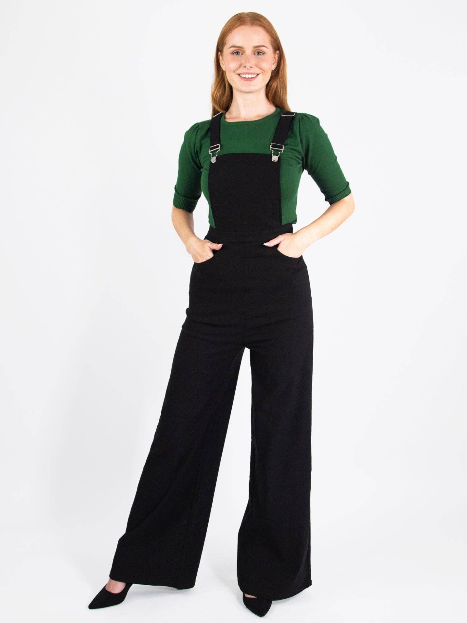 NERO Salopette Kayden tinta unita in vendita all'ingrosso su Faire1