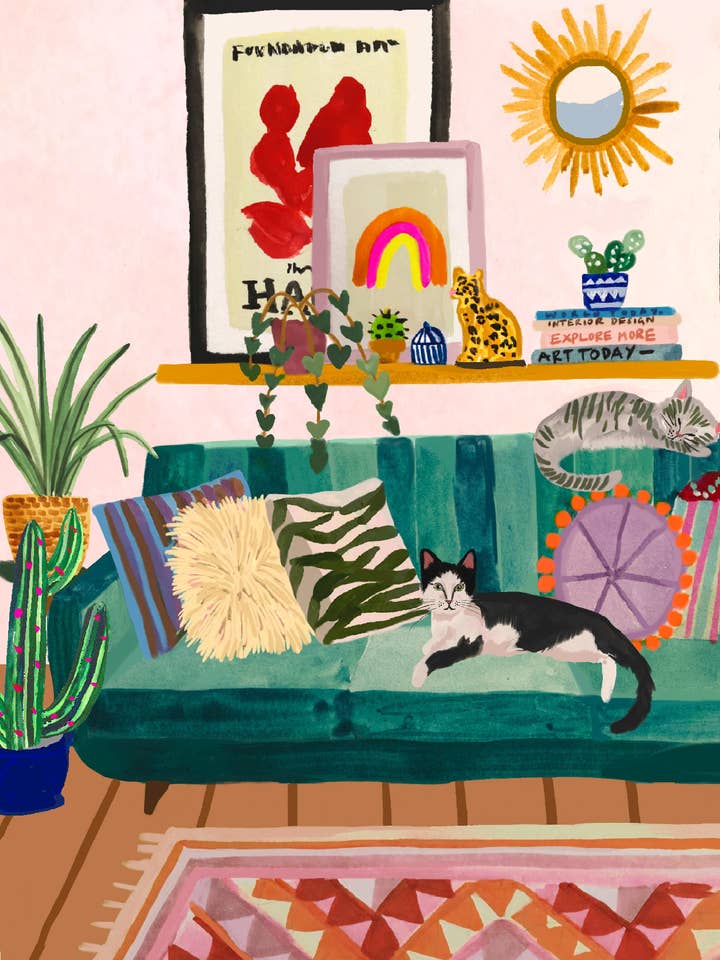 Gato de sala para venta al por mayor de Hebe Studio