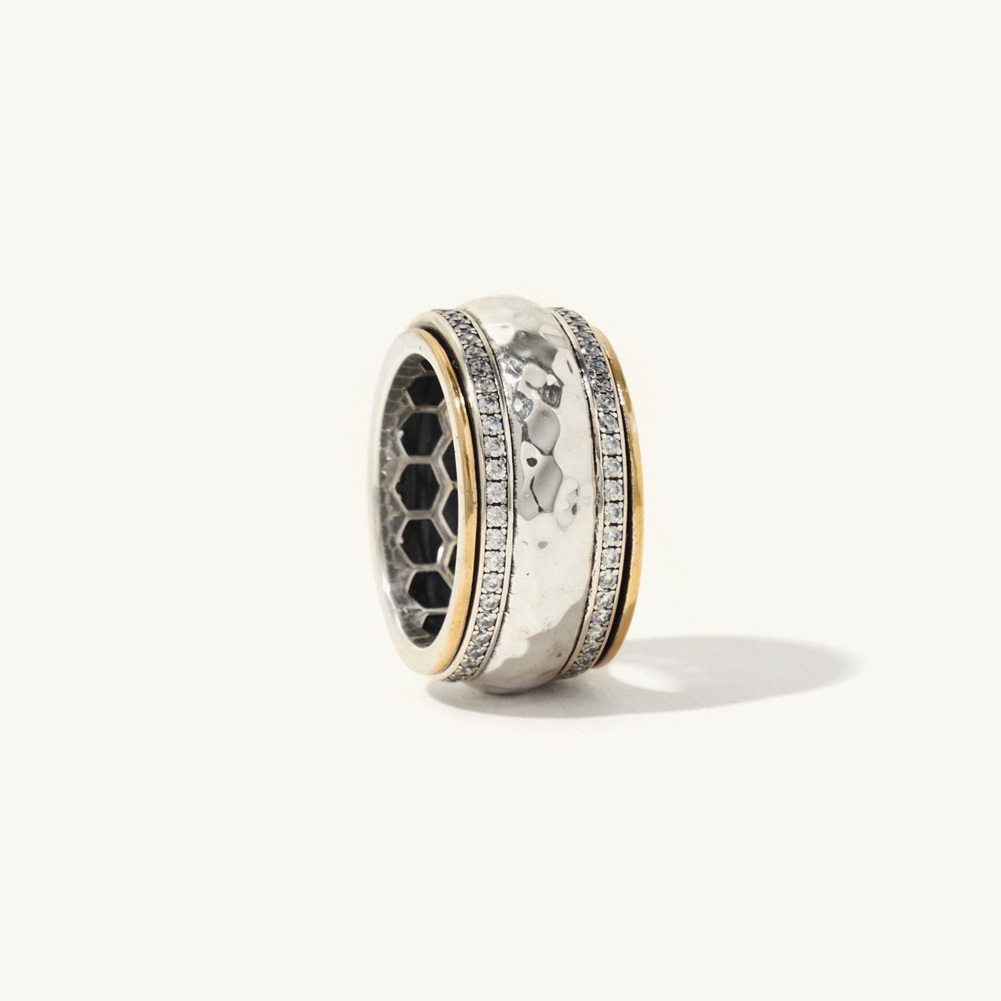 Ideaure Jewelry - Wholesale Multi-Stone Ring - Bella Spinner Ring5